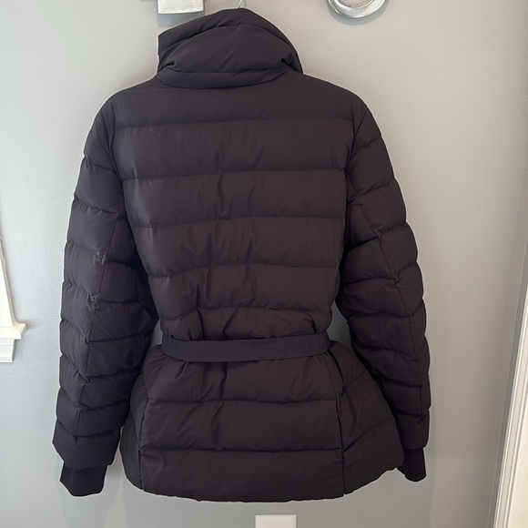 Michael Kors Asymmetrical Belted Down Jacket ￼ - Picture 2 of 9